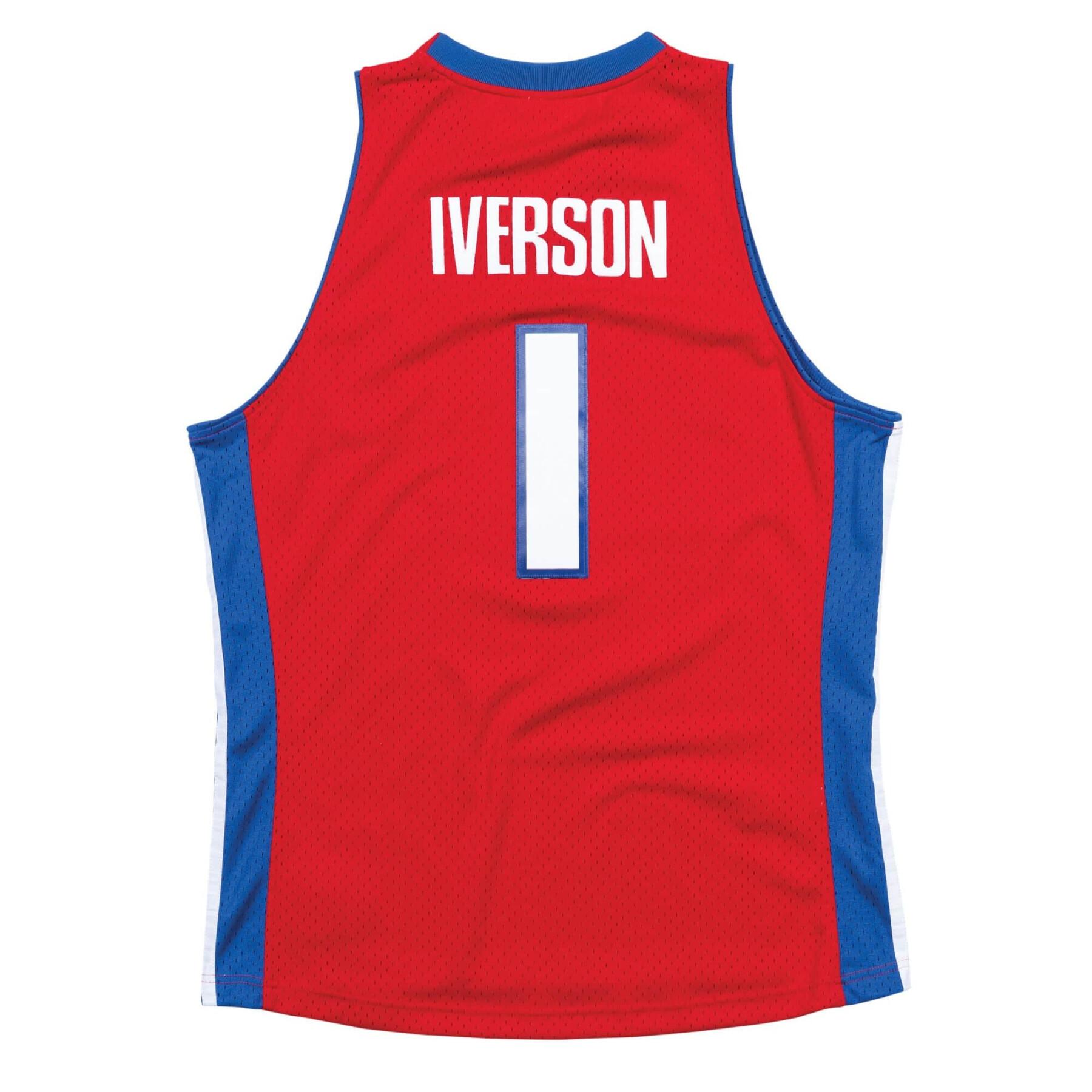 Camiseta Swingman Detroit Pistons Allen Iverson