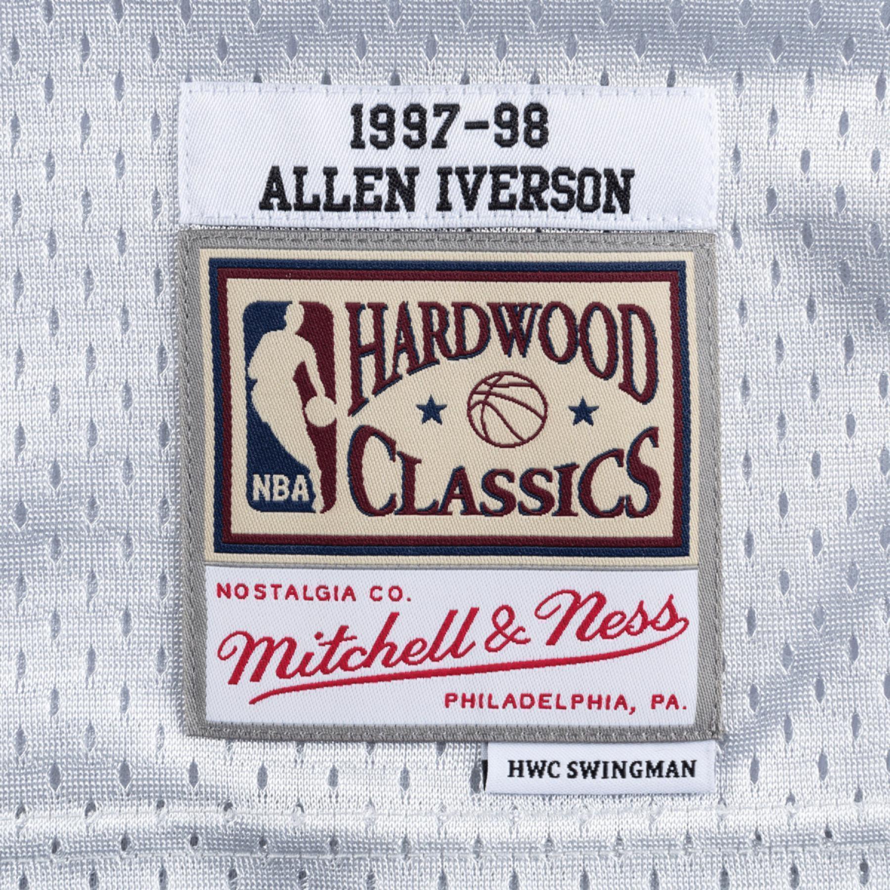 Camiseta Philadelphia 76ers platinum Allen Iverson