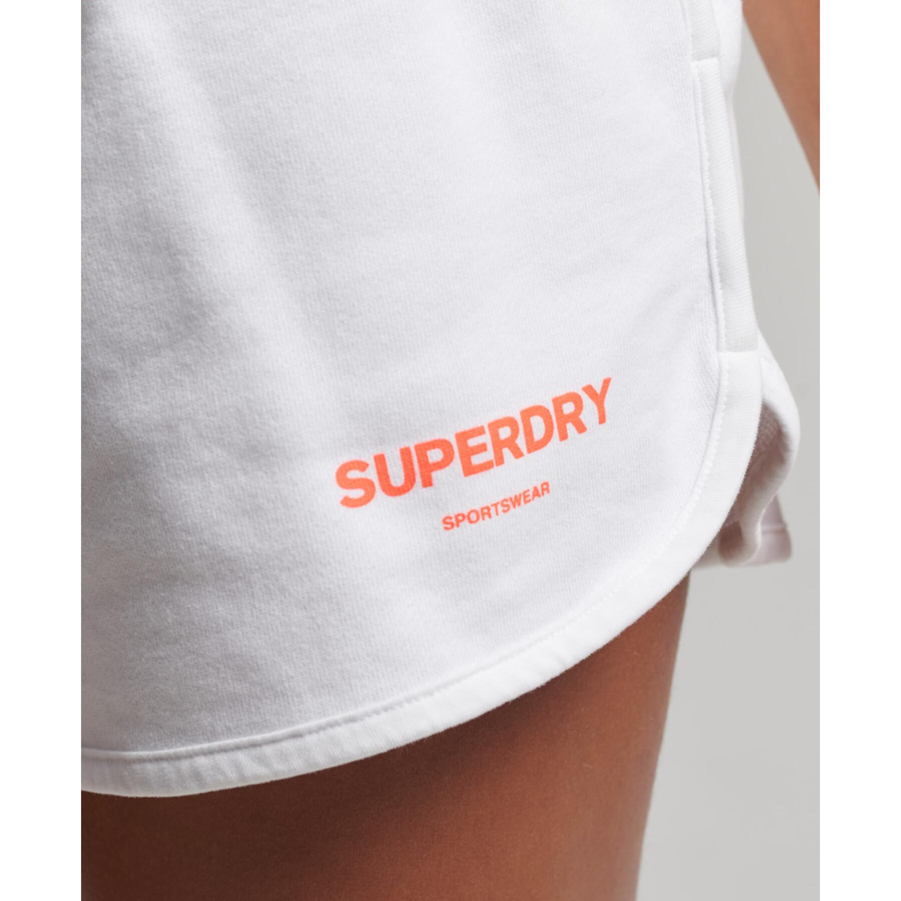 Pantalón corto de chándal para mujer Superdry Core Sport