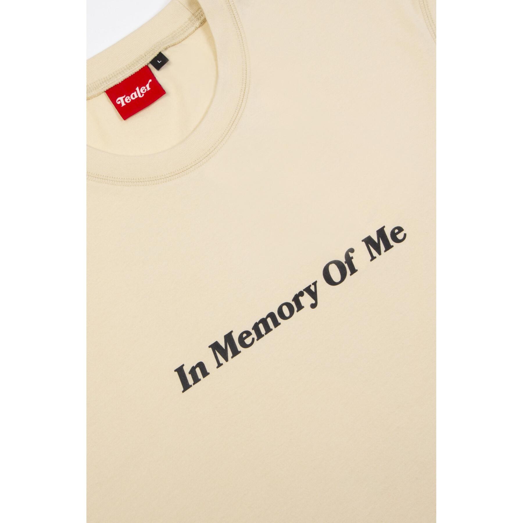 Camiseta Tealer T-Shirt In Memory Of Me