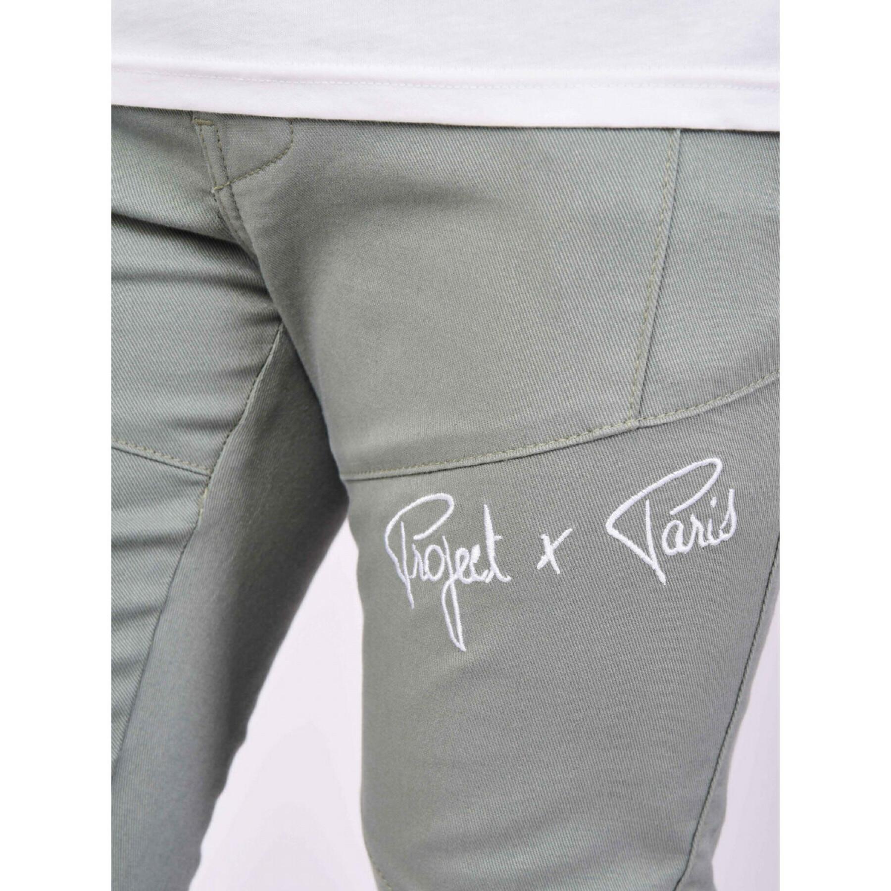 Pantalones pitillo básicos con costuras visibles Project X Paris