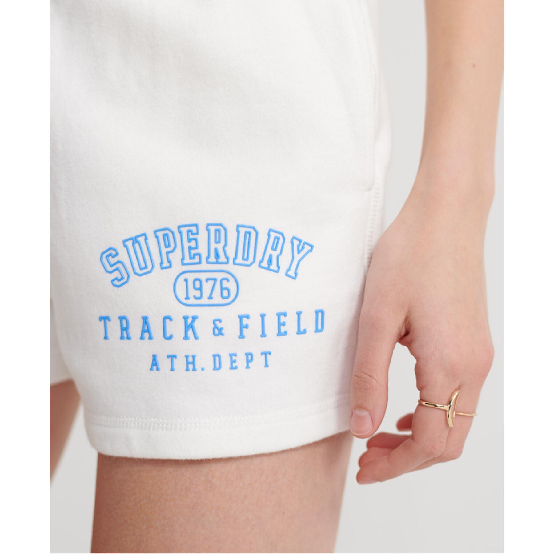 Pantalón corto mujer Superdry Track & Field