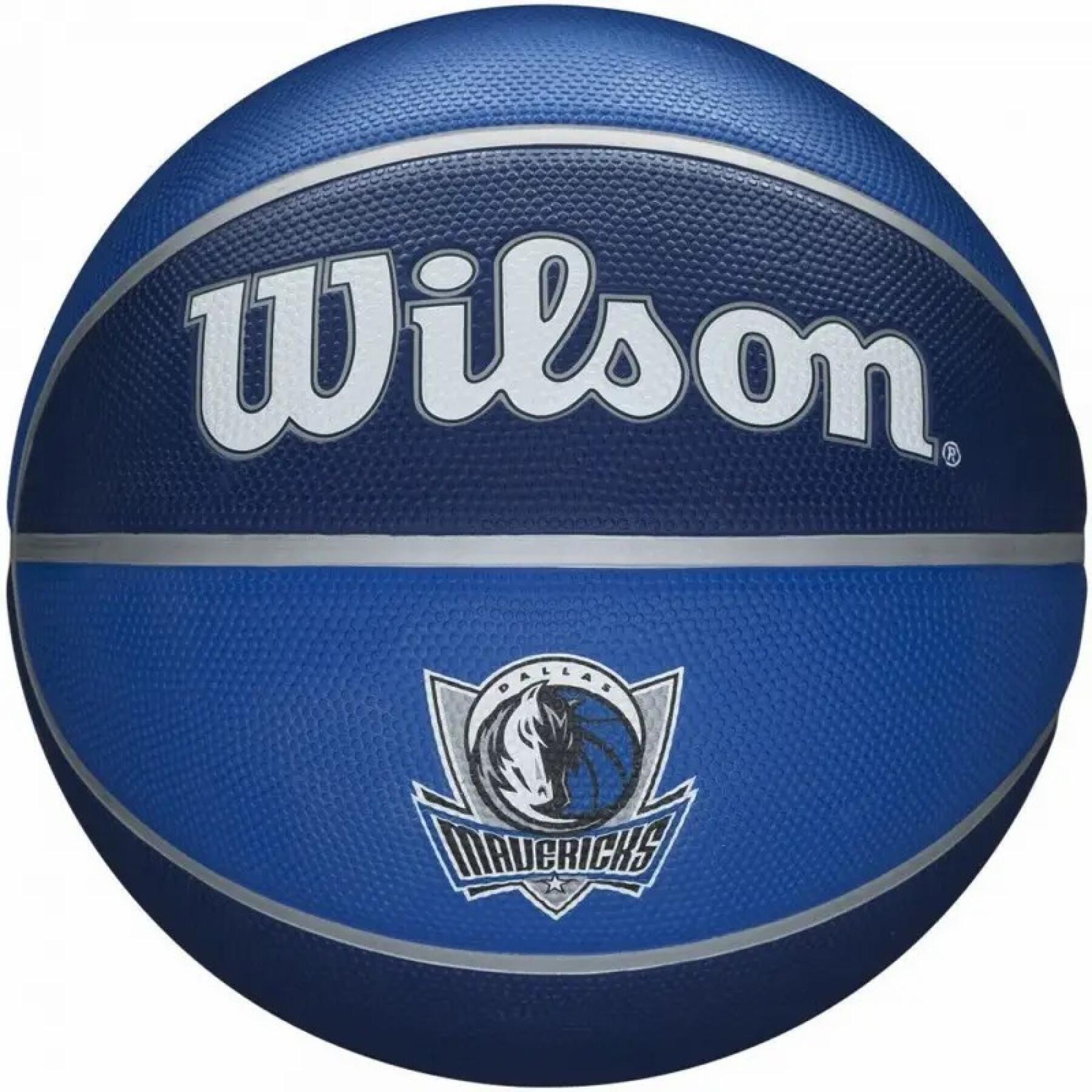 Balón softee Wilson NBA Team Tribute Mavericks