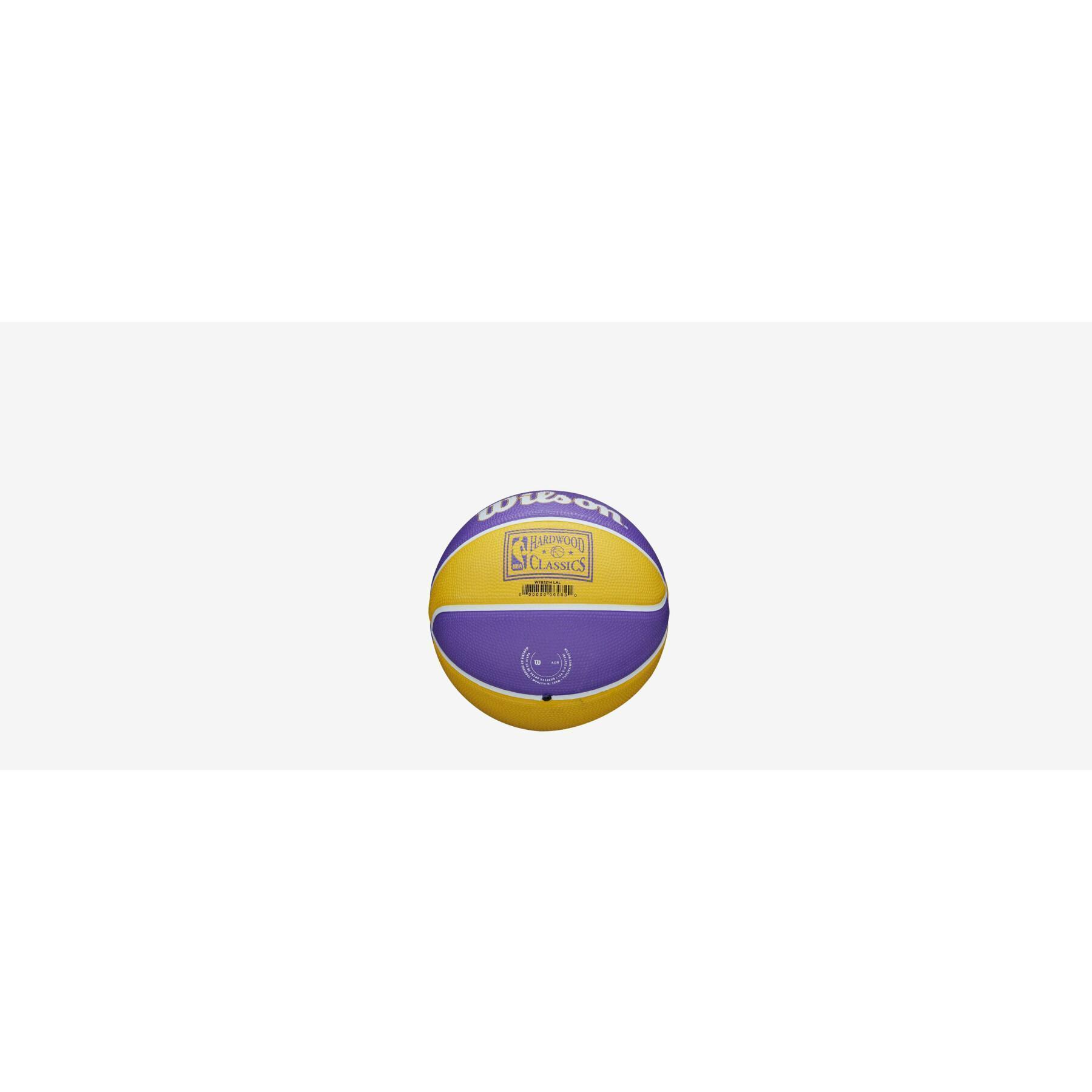 Mini Balón  Los Angeles Lakers Nba Team Retro 2021/22