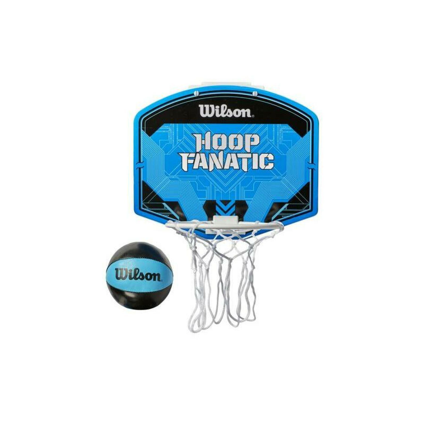 Mini canasta de baloncesto Wilson Fanatic - Mini canastas - Material clubes  - Espacio Clubs