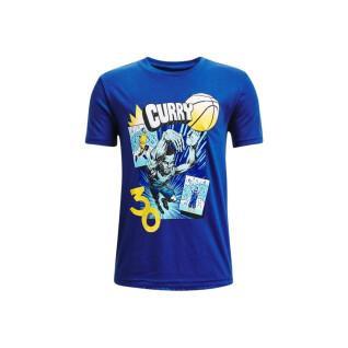 Camiseta de niño Under Armour UA Curry comic book