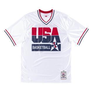 Camiseta auténtica del equipo USA Karl Malone