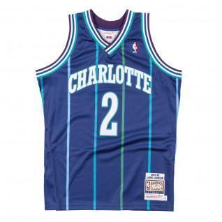 Auténtico jersey Charlotte Hornets Larry Johnson 1994/95