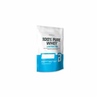 Paquete de 10 bolsas de proteínas Biotech USA 100% pure whey lactose free - Chocolate - 454g