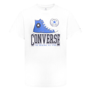 Camiseta infantil Converse Script Sneaker GFX