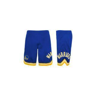 Pantalones cortos para niños Golden State Warriors Baller Mesh