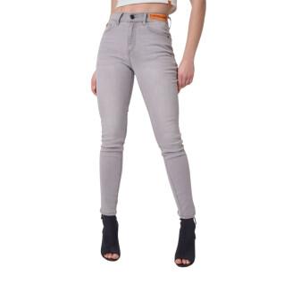 Skinny fit logo jeans label mujer Project X Paris