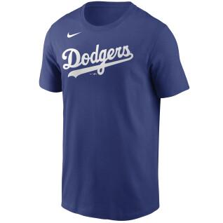 Camiseta Los Angeles Dodgers Cotton Wordmark
