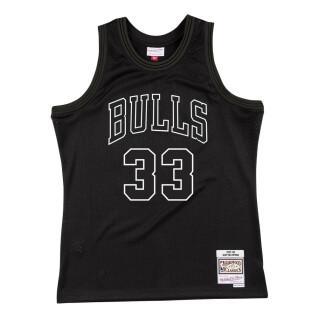 nba jersey scottie pippen chicago bulls '97 white logo