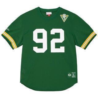 Camiseta de cuello redondo Green Bay Packers NFL N&N 1994 Reggie White