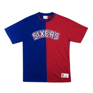 Camiseta Philadelphia 76ers nba split color