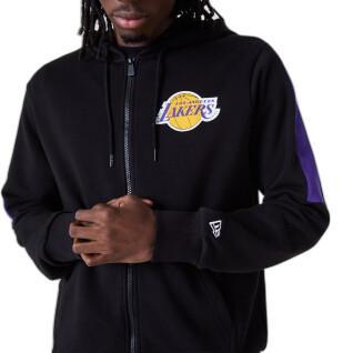 Sudadera con capucha Los Angeles Lakers FZ Panel