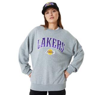Camiseta Los Angeles Lakers NBA Apllique Crew