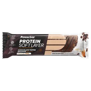 Paquete de 12 barritas nutritivas de proteínas PowerBar Soft Layer