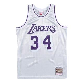Jersey Los Angeles Lakers platinum Shaquille O'Neal