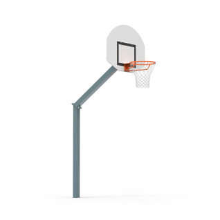Canasta de baloncesto, desplazada 1,20 m, para empotrar Sporti France