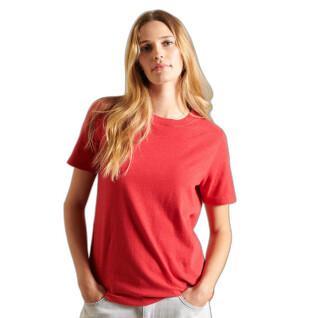 Camiseta de algodón orgánico para mujeres Superdry Logo
