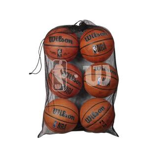 Bolsa de 6 balones Wilson NBA