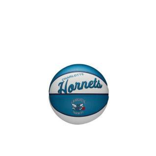 Mini balón retro de la nba Charlotte Hornets