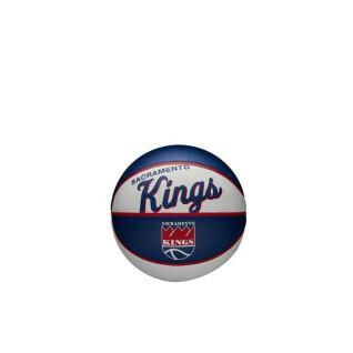 Mini balón retro de la NBA Sacramento Kings