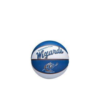 Mini balón retro de la NBA Washington Wizards