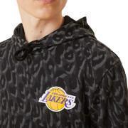 Sudadera con capucha Los Angeles Lakers AOP