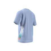 Camiseta adidas Run Icons 3-Stripes