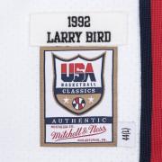 Camiseta auténtica del equipo USA Larry Bird 1992