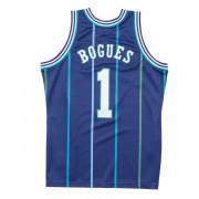 Auténtico jersey Charlotte Hornets Muggsy Bogues 1994/95