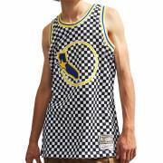 Jersey Golden State Warriors checked b&w