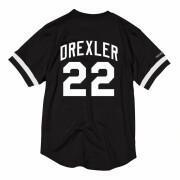 Camiseta Portland Trailblazers black & white Clyde Drexler