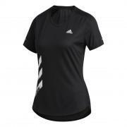 Camiseta de mujer adidas Run It 3-Stripes Fast