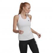 Camiseta deportiva de tirantes para mujer adidas Primeblue Designed 2 Move 3-Bandes