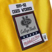Camiseta Michigan Wolverines NCAA 1991 Chris Webber
