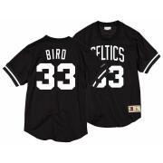 Camiseta Boston Celtics black & white Larry Bird