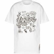 Camiseta Los Angeles Lakers Doodle