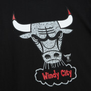 Camiseta Chicago Bulls Cracked Cement Los Angeles Lakers