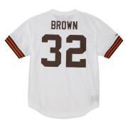Camiseta de cuello redondo Cleveland Browns NFL N&N 1963 Jim Brown