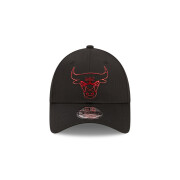 Gorra de béisbol Chicago Bulls Foil Logo 9 Forty