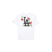 Camiseta oversize Los Angeles Dodgers Floral Graphic