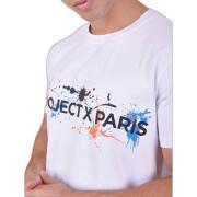 Camiseta de cuello redondo y manchas de pintura Project X Paris