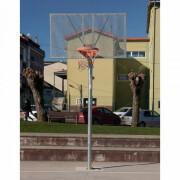 Juego de 2 canastas de baloncesto galvanizadas antivandálicas Softee Equipment