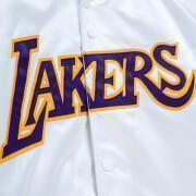 Chaqueta ligera de satén Los Angeles Lakers