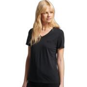 Camiseta de mujer con cuello de pico y bolsillo en el pecho Superdry Studios