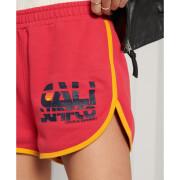 Pantalón corto de jersey para mujer Superdry Cali